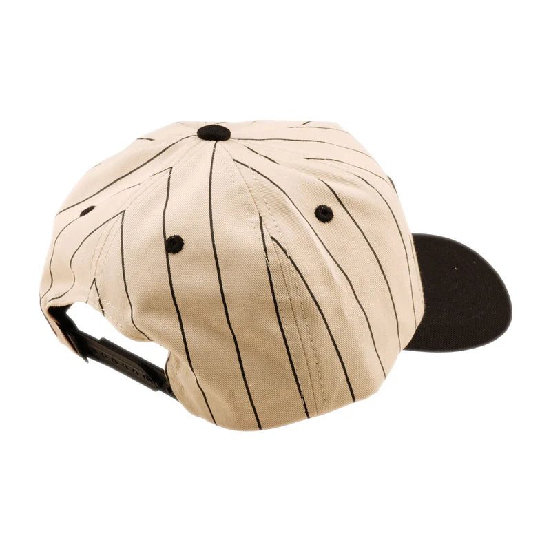 Troy Lee Designs Medieval Unstructured Curved Snapback Hat - Pumice-Black