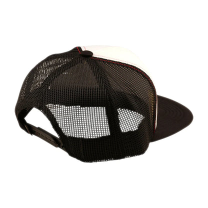 Troy Lee Designs Repeat Trucker Snapback Hat - Black-White