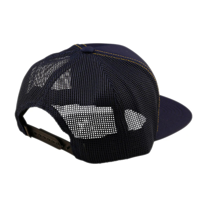 Troy Lee Designs Repeat Trucker Snapback Hat - Indigo