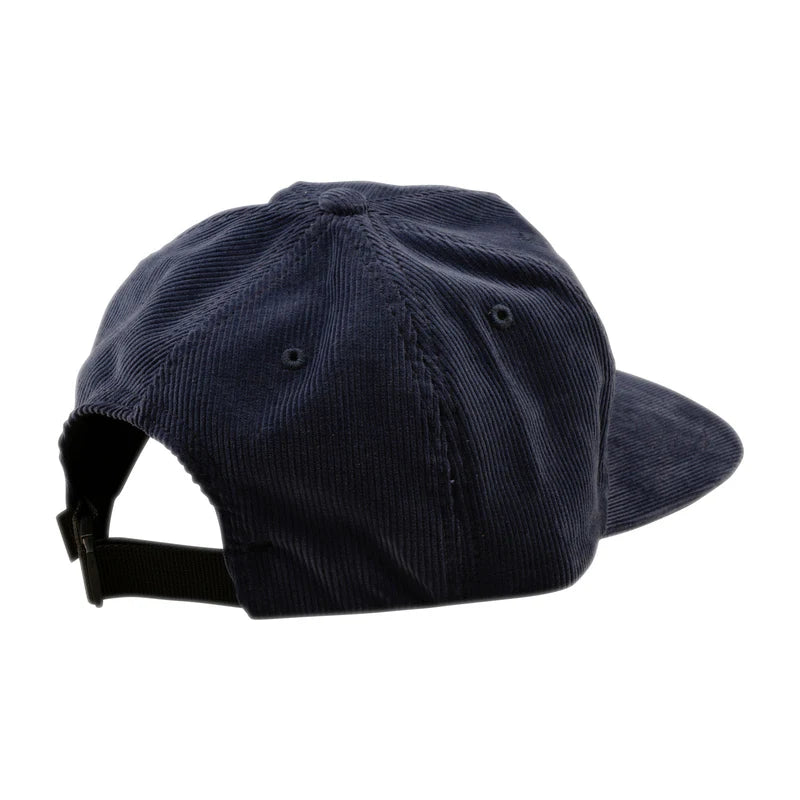 Troy Lee Designs Winners Circle Unstructured Snapback Hat - Corduroy Indigo