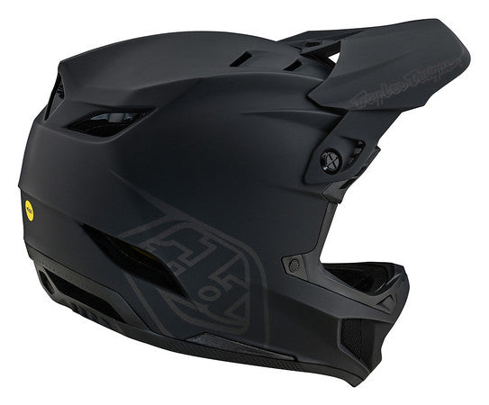 Troy Lee Designs D4 Composite Full Face Helmet with MIPS - Stealth - Black