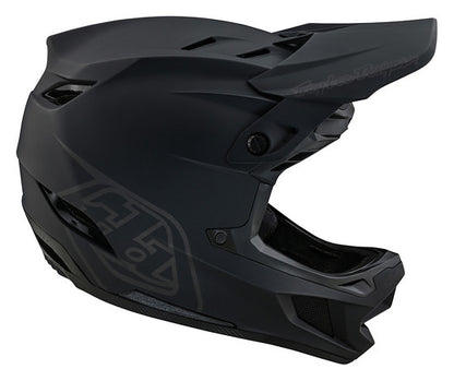 Troy Lee Designs D4 Composite Full Face Helmet with MIPS - Stealth - Black