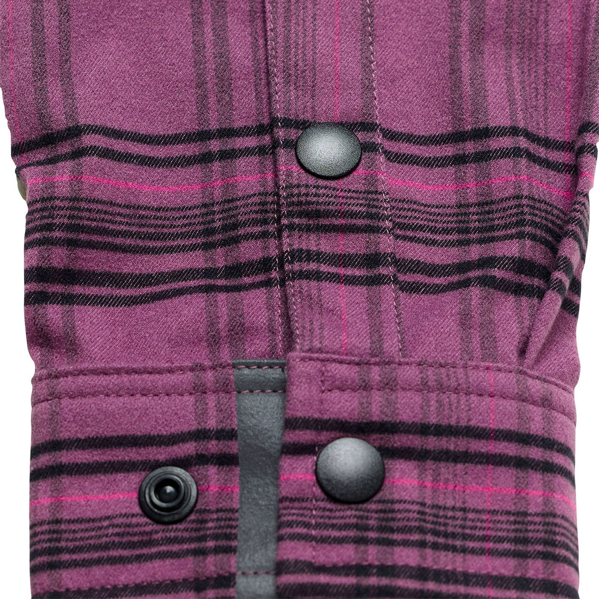 Troy Lee Designs Grind Flannel Plaid Shirt - Deep Purple