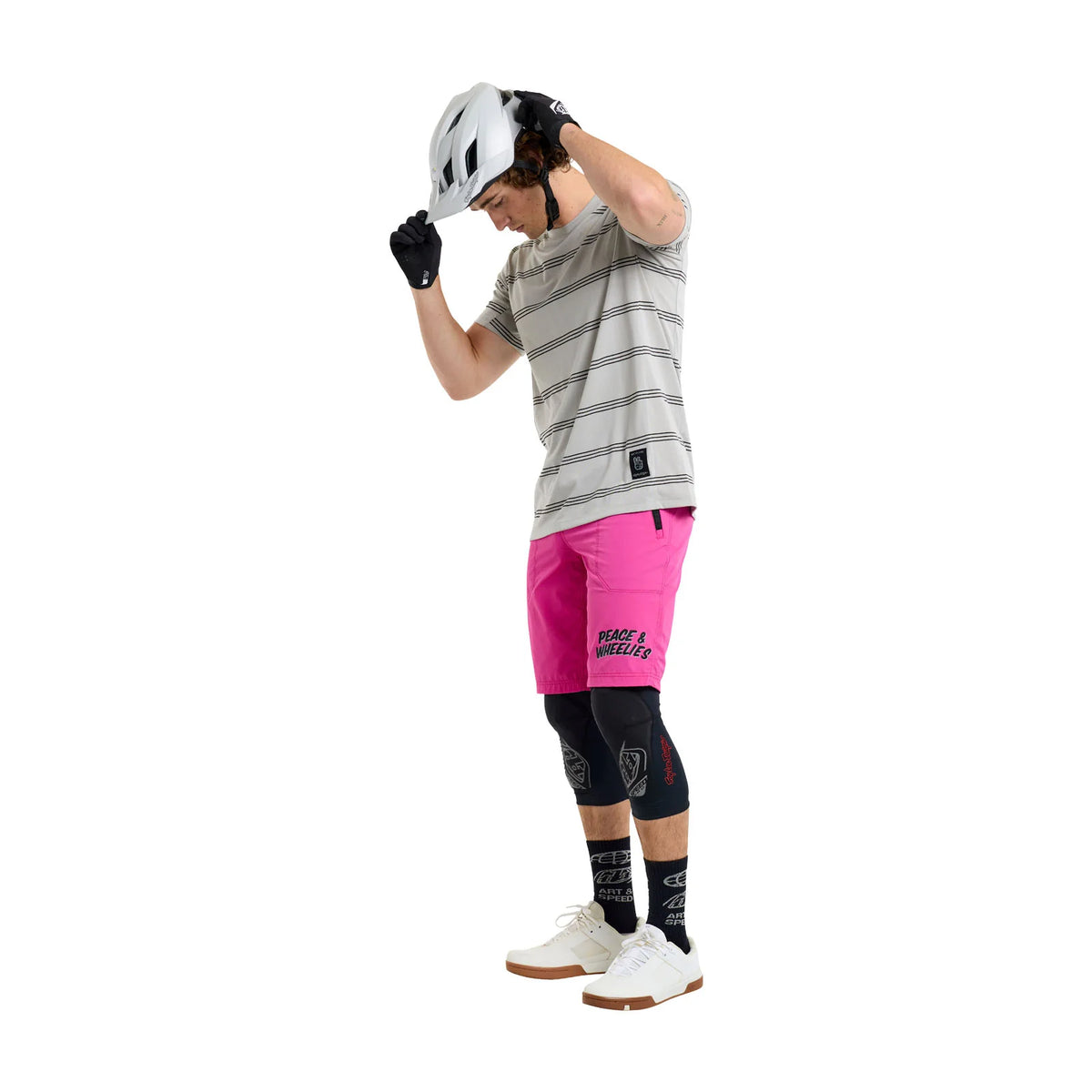 Troy Lee Designs Skyline Trail Short - Shell - Washed Out - Party Pink