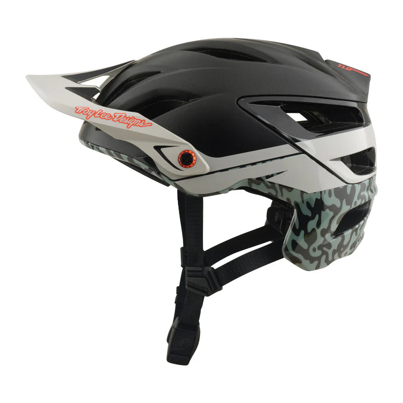 Troy Lee Designs A3 MTB Helmet - Halo - Charcoal-Pumice