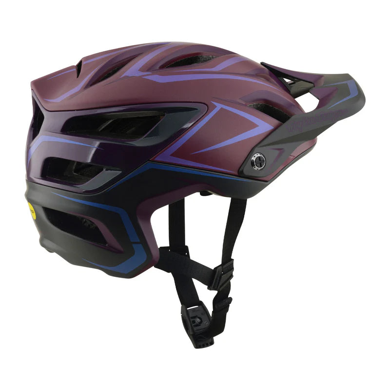 Troy Lee Designs A3 MTB Helmet - Pin - Sangria