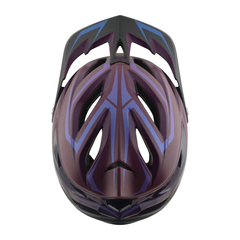 Troy Lee Designs A3 MTB Helmet - Pin - Sangria