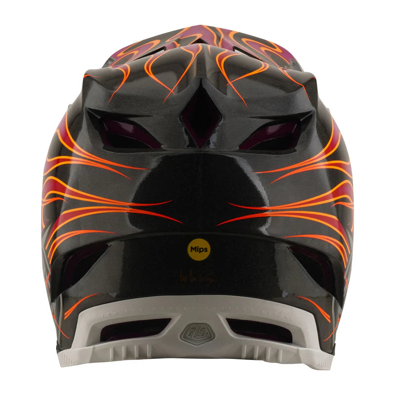 Troy Lee Designs D4 Carbon Full Face Helmet - Torched - Carbon-Magenta