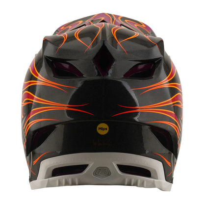 Troy Lee Designs D4 Carbon Full Face Helmet - Torched - Carbon-Magenta