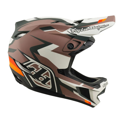 Troy Lee Designs D4 Polyacrylite Full Face Helmet - Roamer - Clay