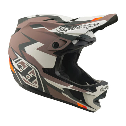 Troy Lee Designs D4 Polyacrylite Full Face Helmet - Roamer - Clay