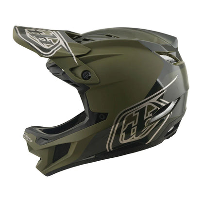 Troy Lee Designs D4 Polyacrylite Full Face Helmet - Shadow - Beetle