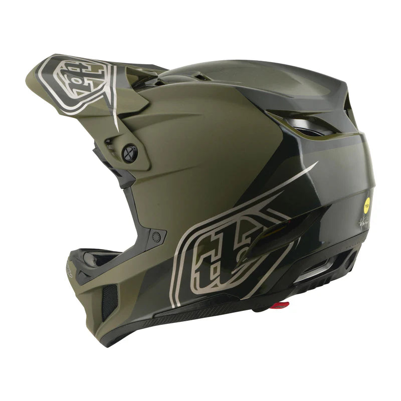 Troy Lee Designs D4 Polyacrylite Full Face Helmet - Shadow - Beetle