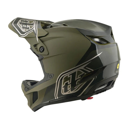 Troy Lee Designs D4 Polyacrylite Full Face Helmet - Shadow - Beetle