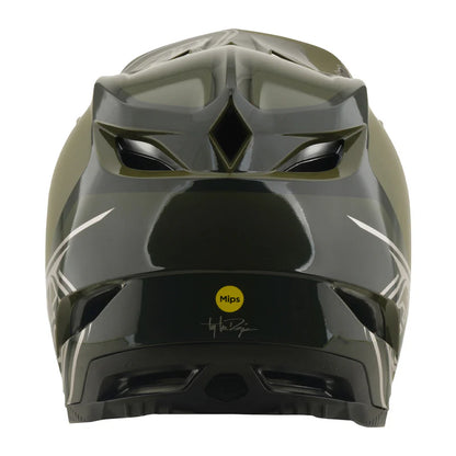 Troy Lee Designs D4 Polyacrylite Full Face Helmet - Shadow - Beetle