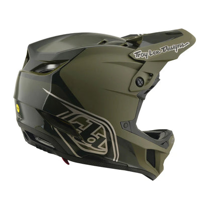 Troy Lee Designs D4 Polyacrylite Full Face Helmet - Shadow - Beetle