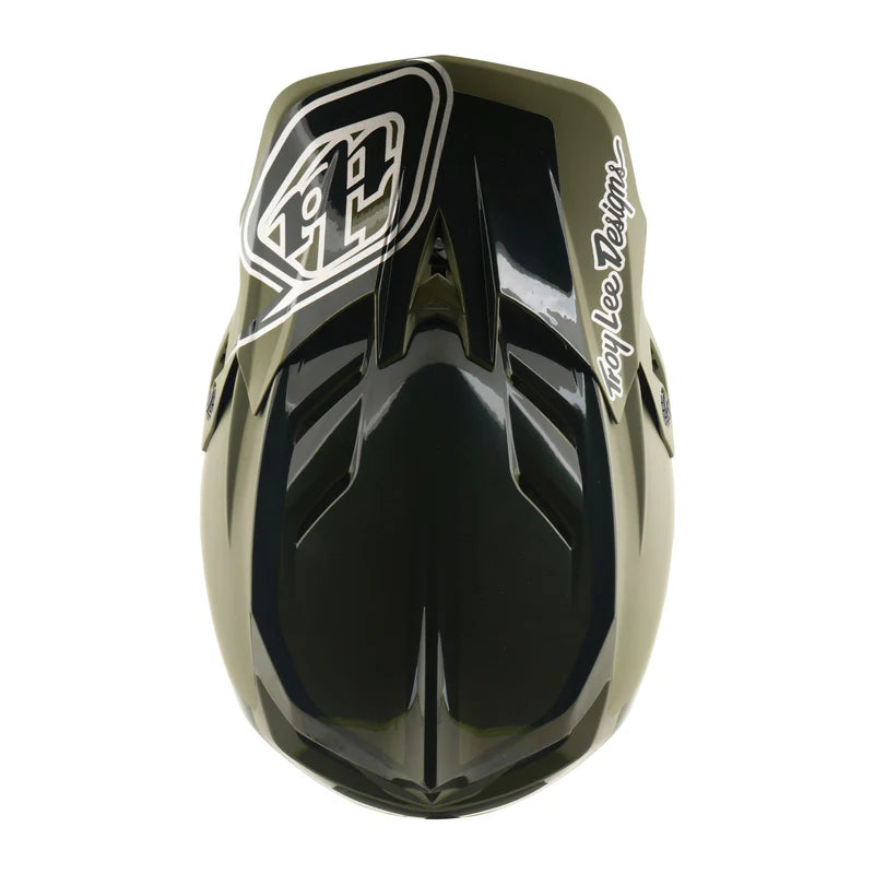 Troy Lee Designs D4 Polyacrylite Full Face Helmet - Shadow - Beetle