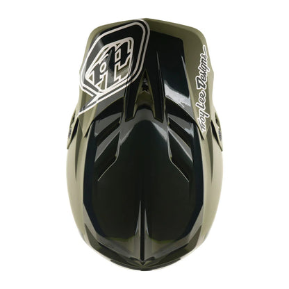 Troy Lee Designs D4 Polyacrylite Full Face Helmet - Shadow - Beetle