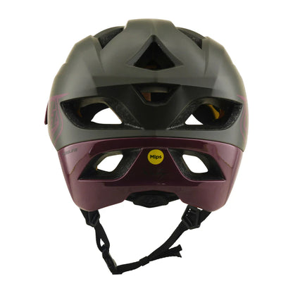 Troy Lee Designs Flowline MTB Helmet - Point - Caper-Prune