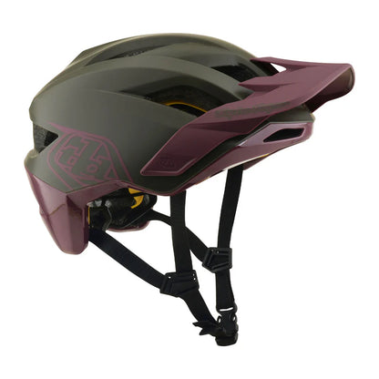 Troy Lee Designs Flowline MTB Helmet - Point - Caper-Prune