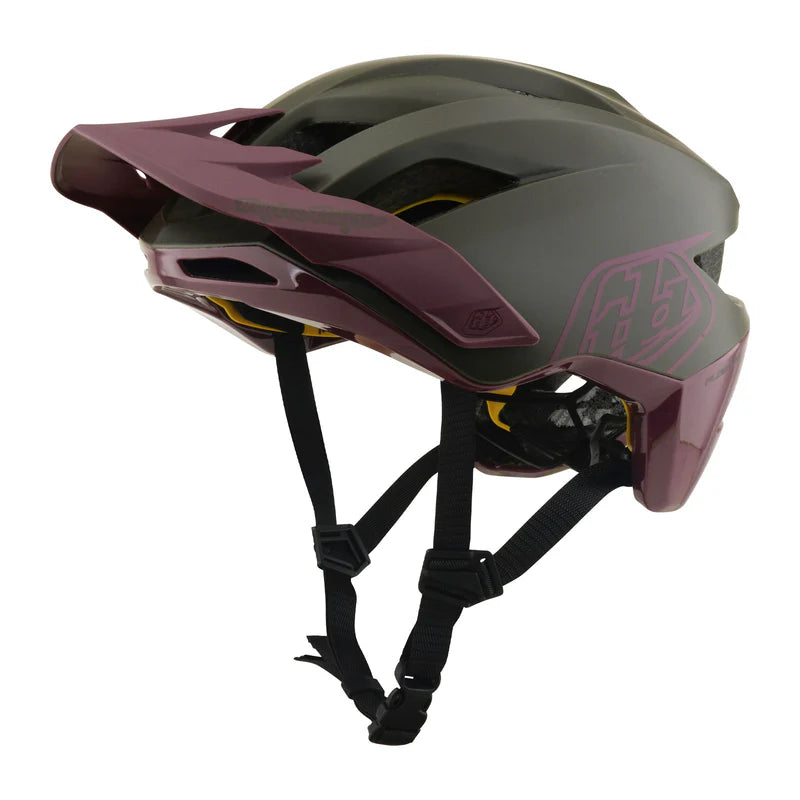 Troy Lee Designs Flowline MTB Helmet - Point - Caper-Prune