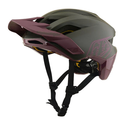 Troy Lee Designs Flowline MTB Helmet - Point - Caper-Prune