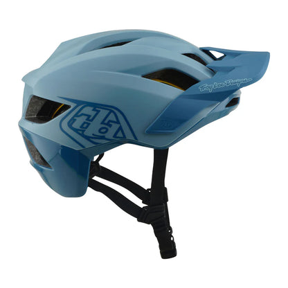 Troy Lee Designs Flowline MTB Helmet - Point - Dawn Blue-Sapphire