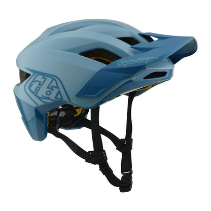Troy Lee Designs Flowline MTB Helmet - Point - Dawn Blue-Sapphire