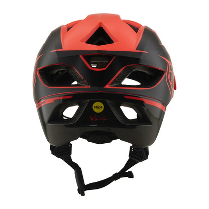 Troy Lee Designs Flowline SE MTB Helmet - Hydro - Coral-Charcoal