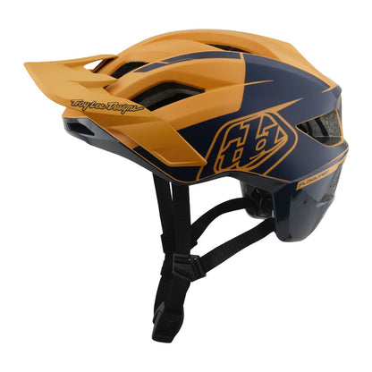 Troy Lee Designs Flowline SE MTB Helmet - Hydro - Mustard-Black Iris