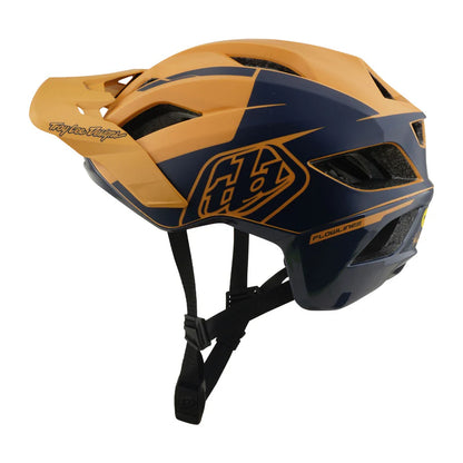 Troy Lee Designs Flowline SE MTB Helmet - Hydro - Mustard-Black Iris