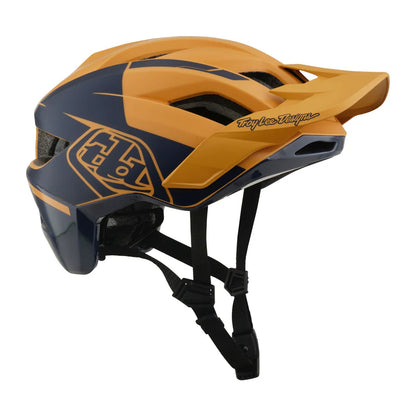 Troy Lee Designs Flowline SE MTB Helmet - Hydro - Mustard-Black Iris