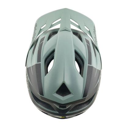 Troy Lee Designs Flowline SE MTB Helmet - Hydro - Sage-Charcoal