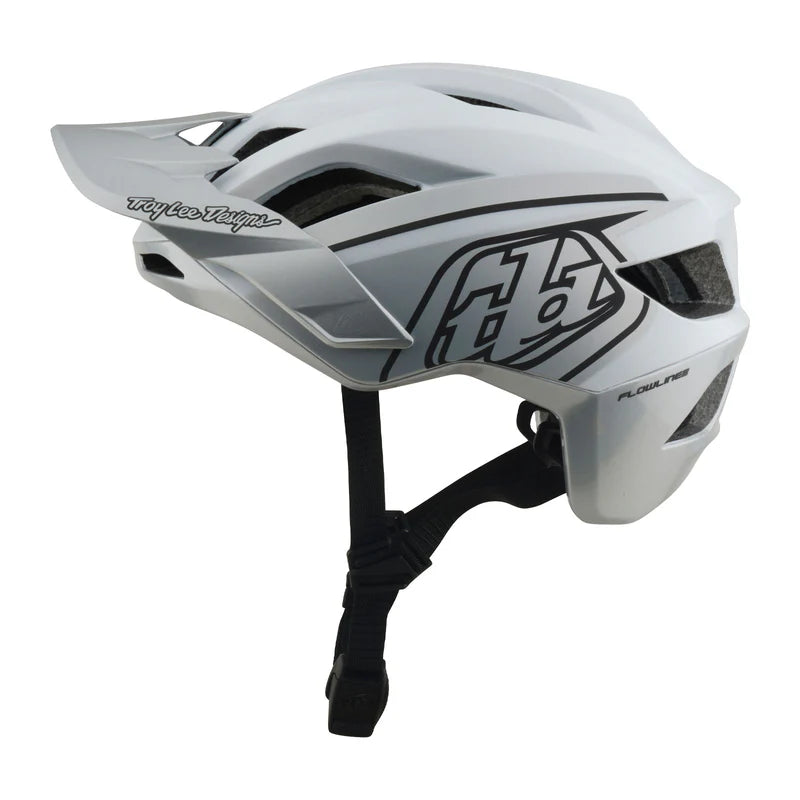 Troy Lee Designs Flowline SE MTB Helmet - Phantom - White
