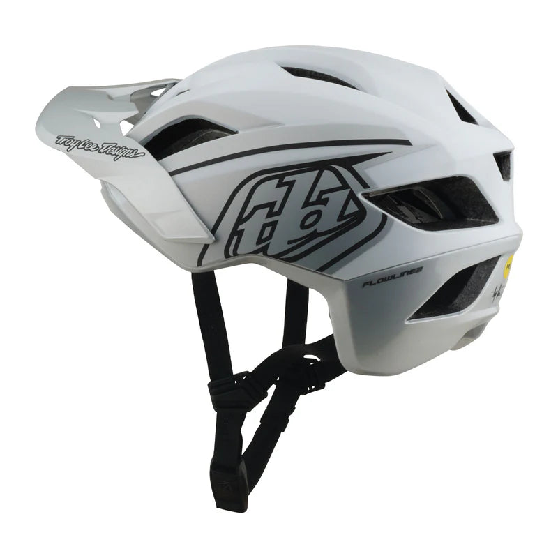Troy Lee Designs Flowline SE MTB Helmet - Phantom - White