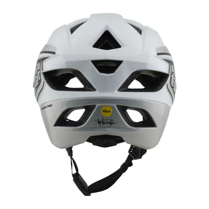 Troy Lee Designs Flowline SE MTB Helmet - Phantom - White