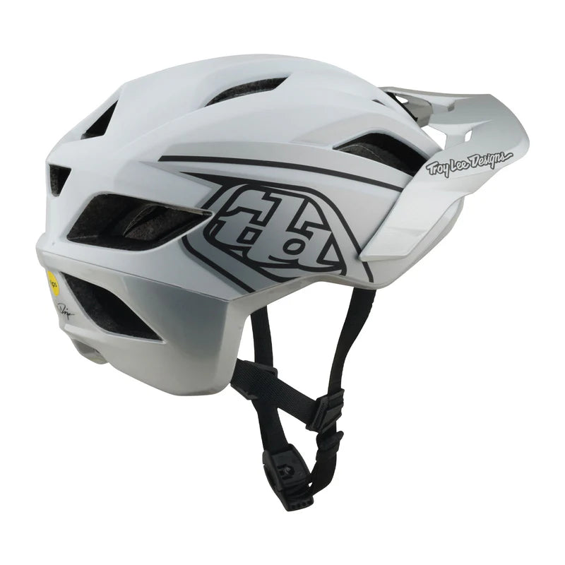 Troy Lee Designs Flowline SE MTB Helmet - Phantom - White