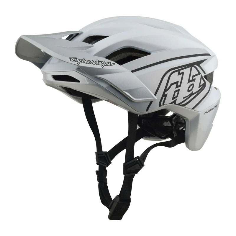 Troy Lee Designs Flowline SE MTB Helmet - Phantom - White