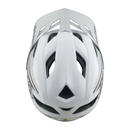 Troy Lee Designs Flowline SE MTB Helmet - Phantom - White
