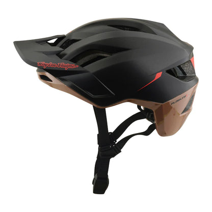Troy Lee Designs Flowline SE MTB Helmet - Stacks - Charcoal-Sienna