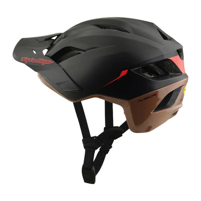 Troy Lee Designs Flowline SE MTB Helmet - Stacks - Charcoal-Sienna