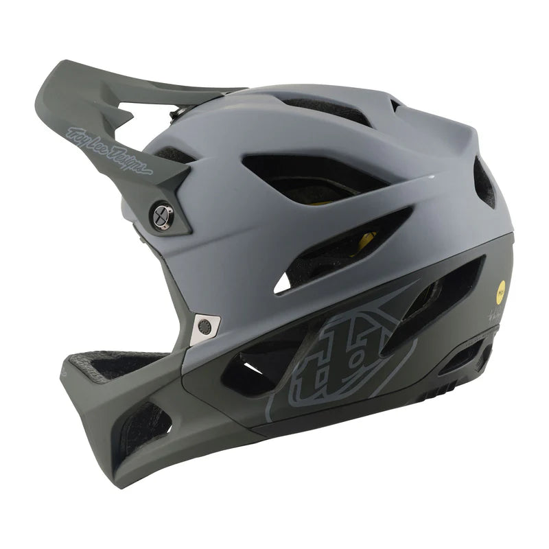 Troy Lee Designs Stage Full Face Helmet - Drone - Gray