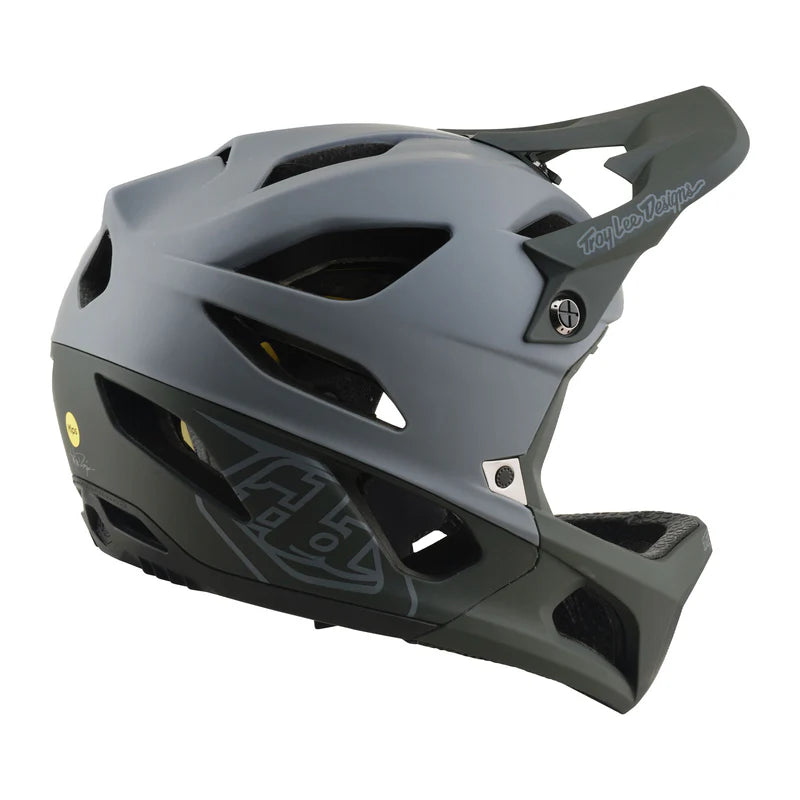 Troy Lee Designs Stage Full Face Helmet - Drone - Gray