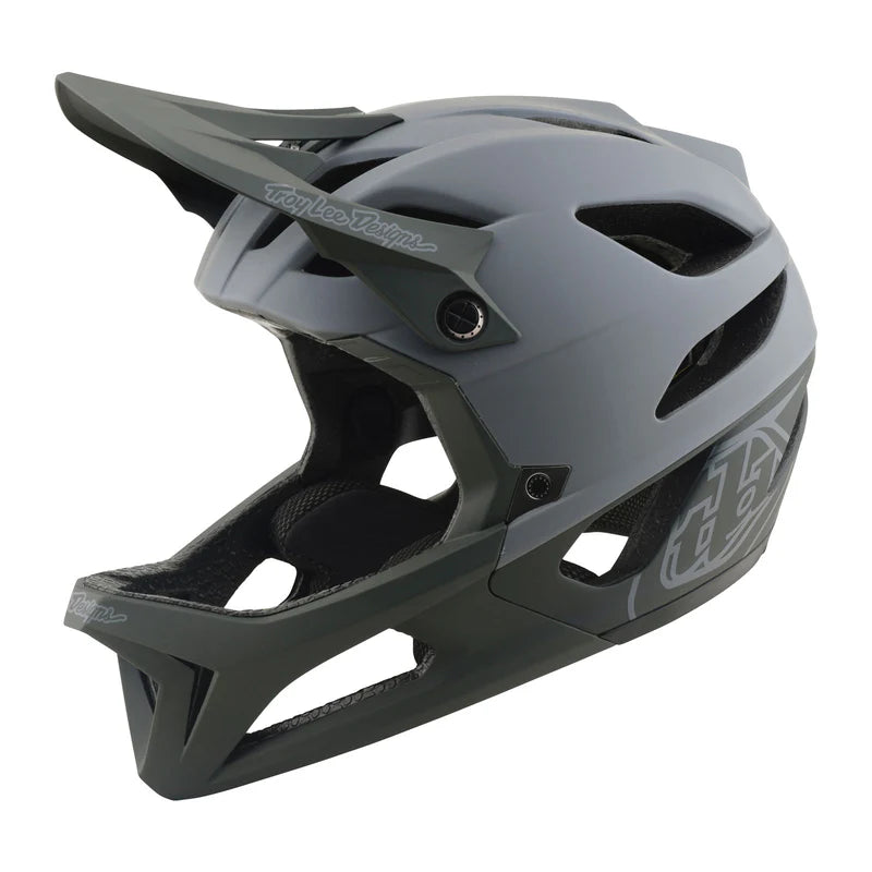 Troy Lee Designs Stage Full Face Helmet - Drone - Gray