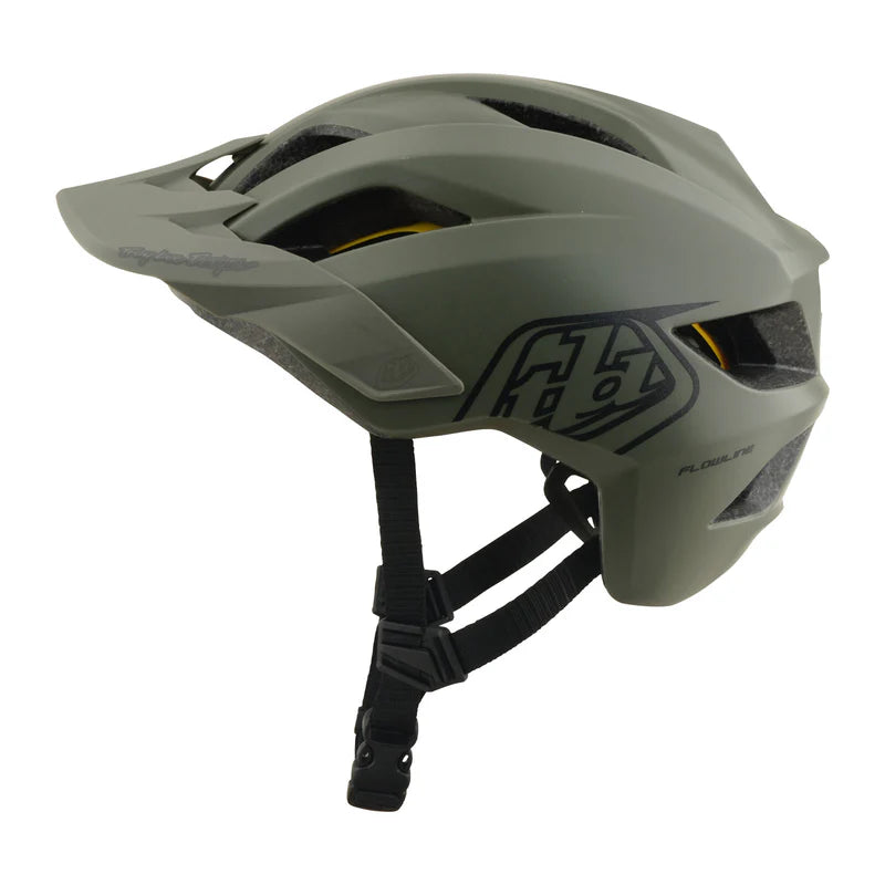 Troy Lee Designs Flowline MTB Helmet - Youth - Point - Army-Phantom