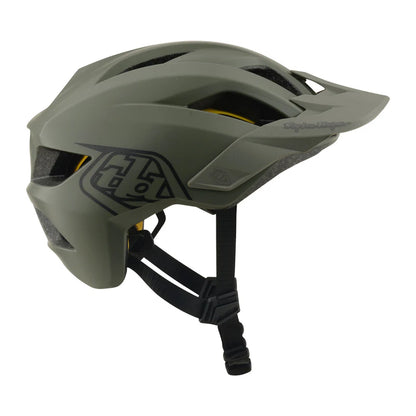 Troy Lee Designs Flowline MTB Helmet - Youth - Point - Army-Phantom