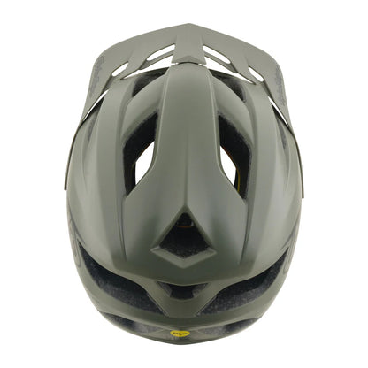 Troy Lee Designs Flowline MTB Helmet - Youth - Point - Army-Phantom