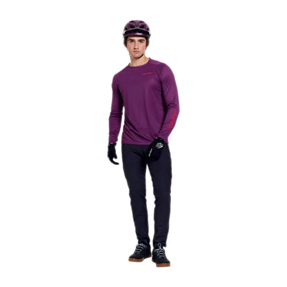 Troy Lee Designs Skyline Pro Long Sleeve MTB Jersey - Sangria
