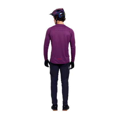 Troy Lee Designs Skyline Pro Long Sleeve MTB Jersey - Sangria