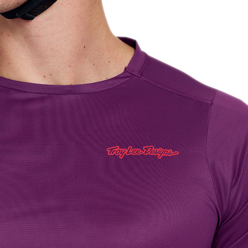 Troy Lee Designs Skyline Pro Long Sleeve MTB Jersey - Sangria
